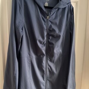Women's Blue Hooded Jacket